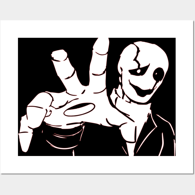 W.D. Gaster Undertale Wall Art by OtakuPapercraft